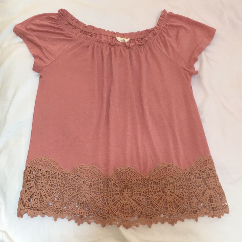 Pink top